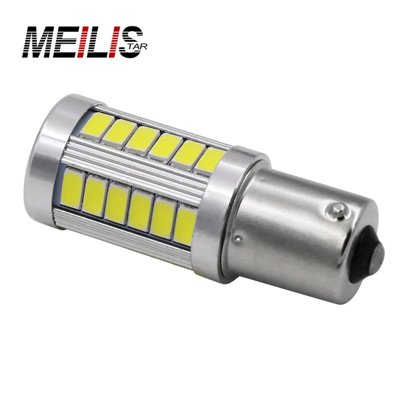 

1pcs 1156 BA15S P21W 33 led 5630 5730 smd Car Tail Bulb Brake Lights auto Reverse Lamp Daytime Running Light red white yellow
