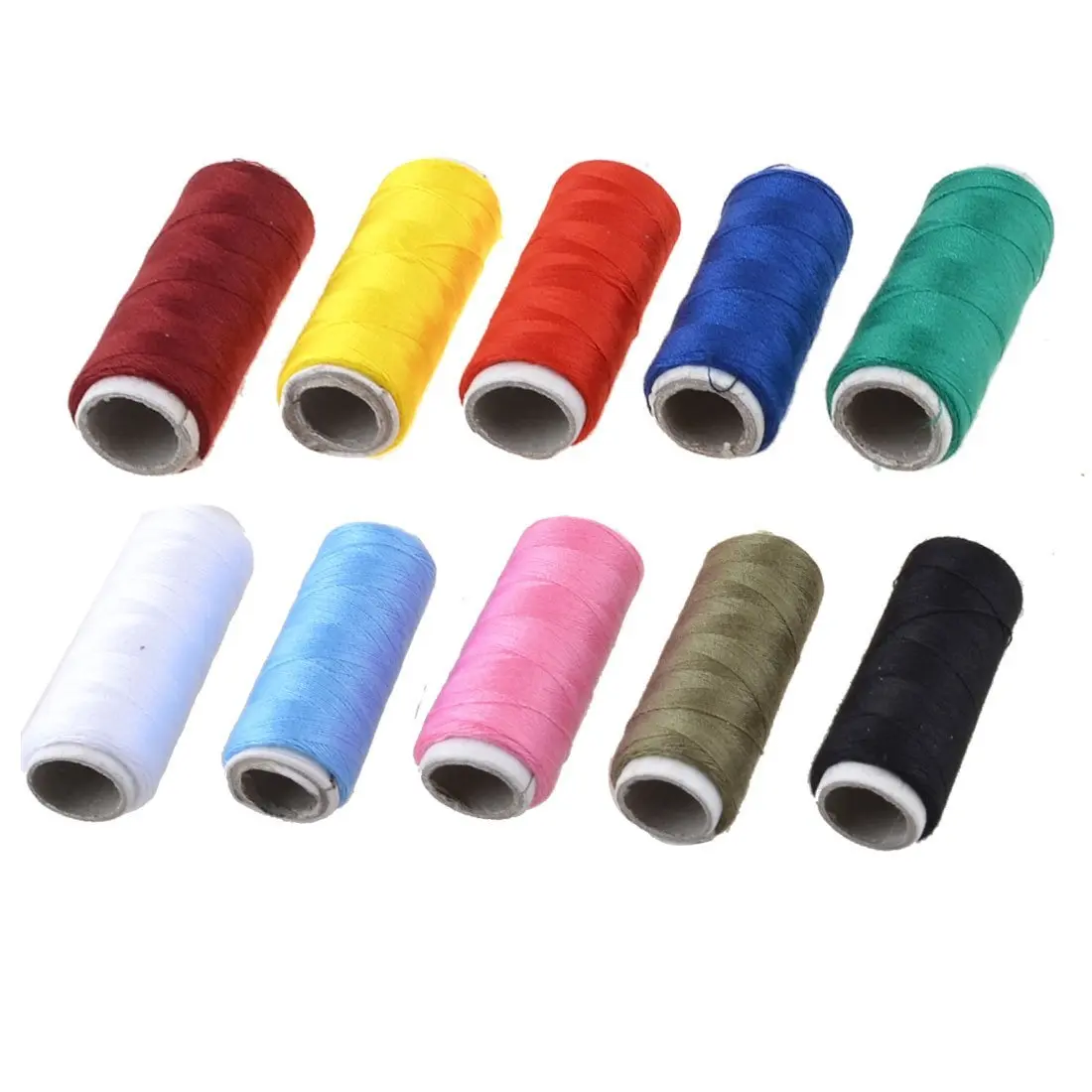 10 Pieces Tailor Colorful Stitching Sewing Thread Spoolsin Sewing