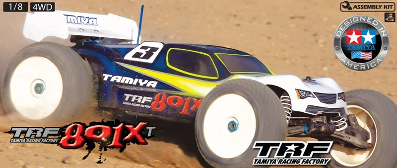 Tamiya 49497 1/8 RC GP TRF801Xt Standard Pkg - (4x 4 гоночный трагги kit) | Игрушки и хобби