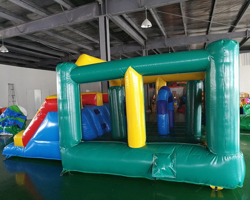 Children's inflatable Bouncy slide castle amusement facilities colorful slide indoor and outdoor toys