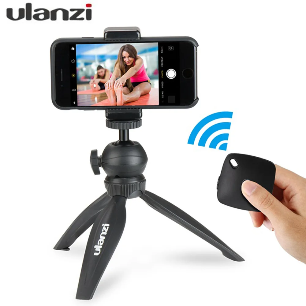 

Ulanzi MT-03 Mini Tripod Smartphone Tripod Table Tripod Monopod Stand for iPhone X Samsung iPad tablet for Nikon Canon GoPro 6