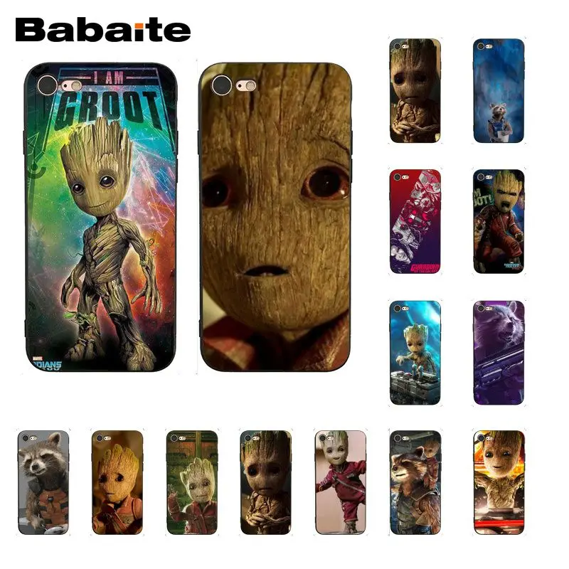 

Babaite Guardians of the for Galaxy Marvel Soft Silicone TPU Phone Case for iPhone 8 7 6 6S Plus X XS MAX 5 5S SE XR Fundas Capa