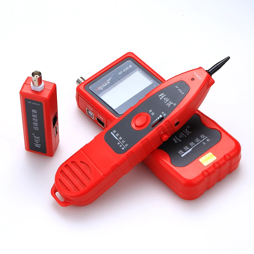 Тестер длины кабеля KELUSHI длина LAN USB RJ11 RJ45 для телефона BNC|wire tracer|cable findercable length tester |