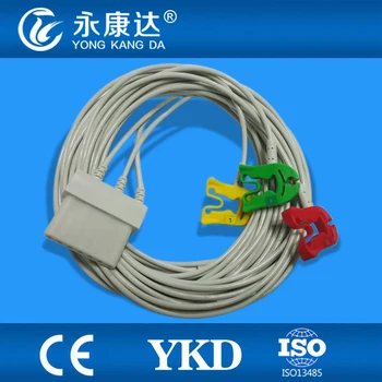 

Schiller telemetry line 7 pins plug 5 leads the new clip IEC standrand (3 m) from Chinese manufacture