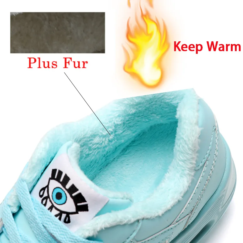 GYP 2018 New Women Sneakers Shoes Winter Sneakers Women Krasovki 2018 Running Shoes Winter Sport shoes Size 35-40 YC-95