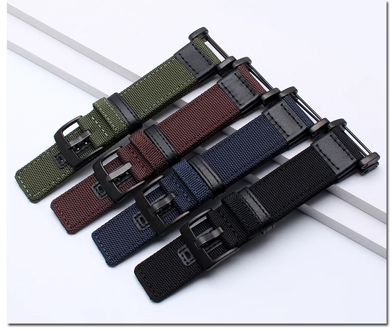 Холщовый ремешок 24 мм нейлоновый ремешок для Suunto core Смарт-часы ремешок с адаптерами браслет Высокое качество