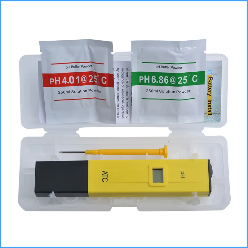 Newest Protable LCD Digital PH Meter Pen of Tester Aquarium Pool Water Wine Urine ph-2 ph-02