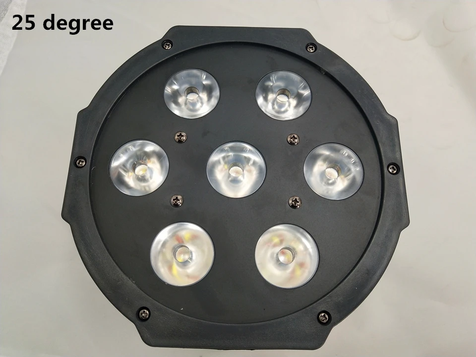 12 шт. светодиодный Par свет с flightcase 7x18 Вт светодиодный плоский SlimPar RGBWA УФ свет 6в1 светодиодный DJ мыть свет сценический dmx светильник освещение сцены