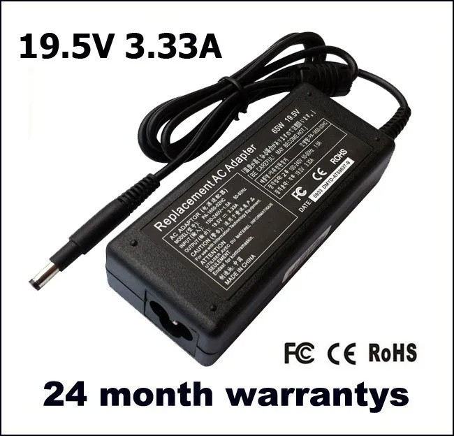 Адаптер зарядного устройства для ноутбука hp Pavilion Sleekbook 14-b000 693715-001 19,5 V 3.33A 65W DC4.8* 1,7 MM