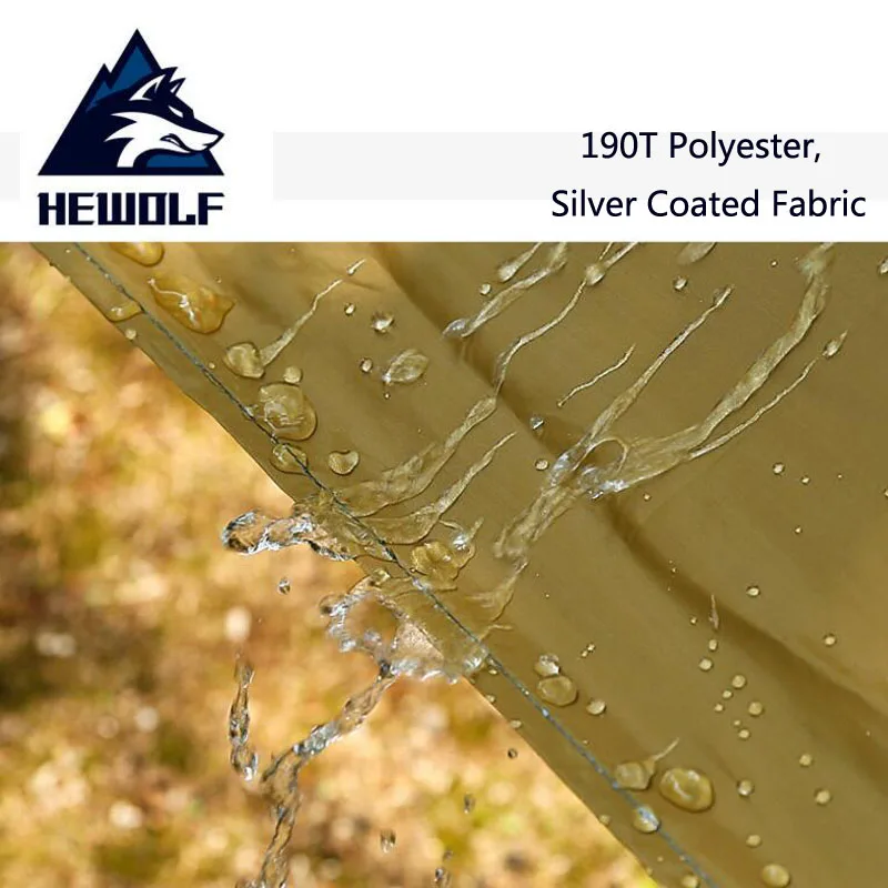 Hewolf متعددة الوظائف قماش القنب خيمة للشاطئ في الهواء الطلق التخييم سجادة للرحلات 1-2 شخص الشمس المأوى شرفة المراقبة المظلة خيمة للتخييم الصيد