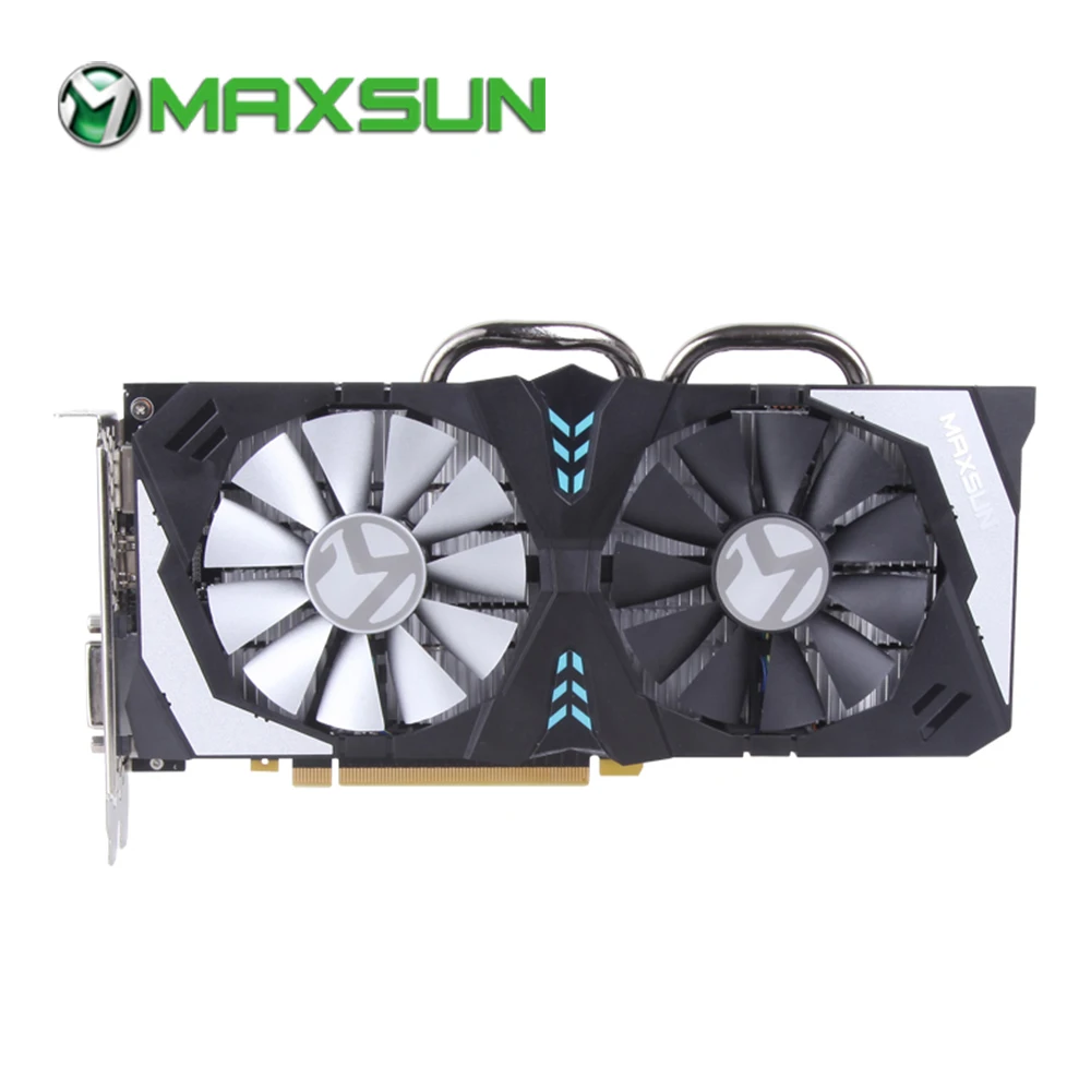 

MAXSUN GTX1060 5G Graphics card GDDR5 160bit NVIDIA 8000MHz 1506-1708MHz 16nm PCI Express 3.0 X16 1280unit video card for Gaming