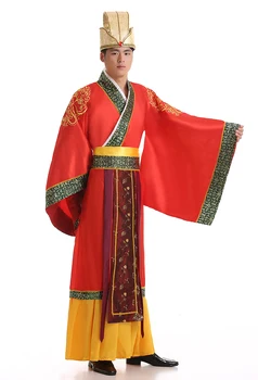 

Chinese style marriage costume xiqu clothes tang suit national hanfu Ancient costume men's traditional Chinese Stage clothing