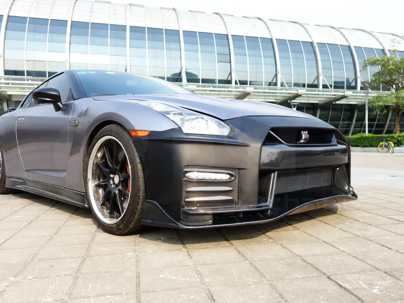 2008-2015 Nissan R35 GTR 2017Nismo Style Front Bumper PCF (109)