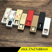 50pcs/lot 27x27x88cm 10ml Multicolor Paper Drawer style gift packaing Boxes