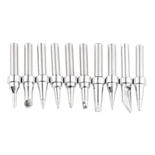 DRELD 10 шт./компл. 200M-T серии паяльная станция очищайте жало паяльника для быстрого 203 203 H 204 204 H 3202 203D 376D сварки клюшка для гольфа