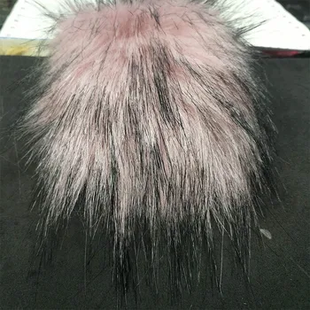 

2018 manufacturers wholesale new single-sided 7cm plush fabric two-color fox fur leather imitation artificial fur