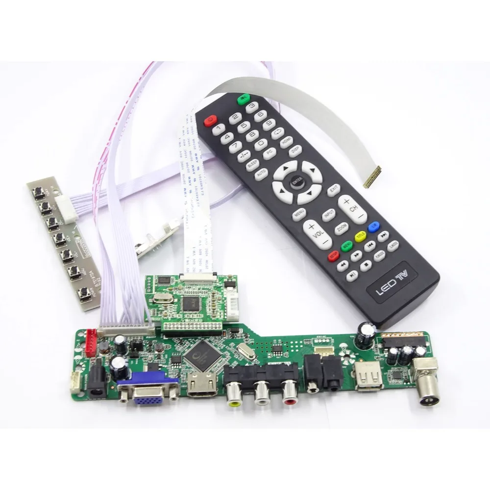  FOR B156HTN03.6/7 B156HTN03.8/9 Screen EDP LCD LED Controller Board 30pin HDMI VGA monitor 1920X108