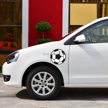 

10 x Sticker Football Decoration Decal For Opel Lada Peugeot Benz Chevrolet Tesla