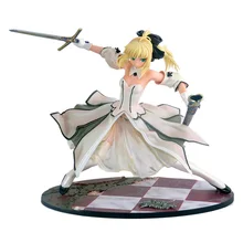 23cm Fate Stay Night Saber Sword victory Action Figures PVC Collection Figures toys for christmas gift 23cm Fate Stay Night Saber Sword victory Action Figures PVC Collection Figures toys for christmas gift