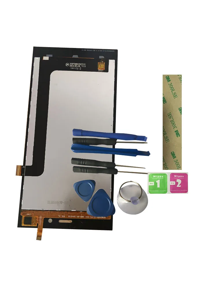 

LCD Display For NSF500HD2530 With Touch Screen0GS6050001-01-FPC-V4.0 Digitizer Assembly Replacement With Tools+3M Sticker