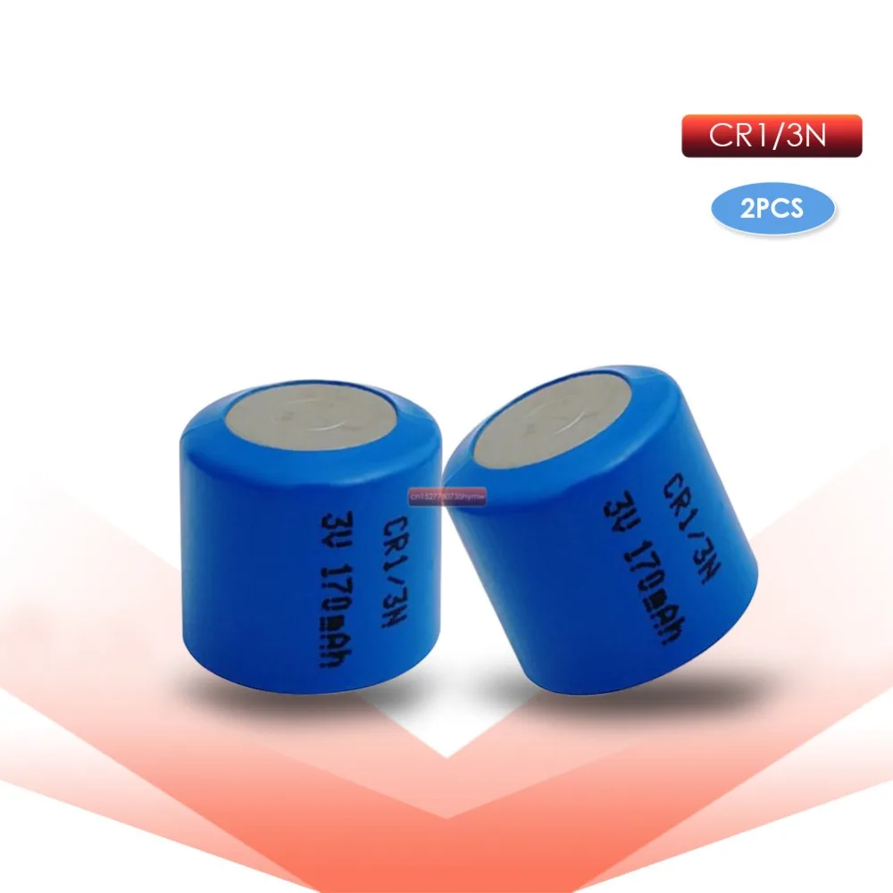 

2pcs CR1/3N 2L76, K58L, DL1/3N, 5018LC, CR11108 3v Lithium Battery