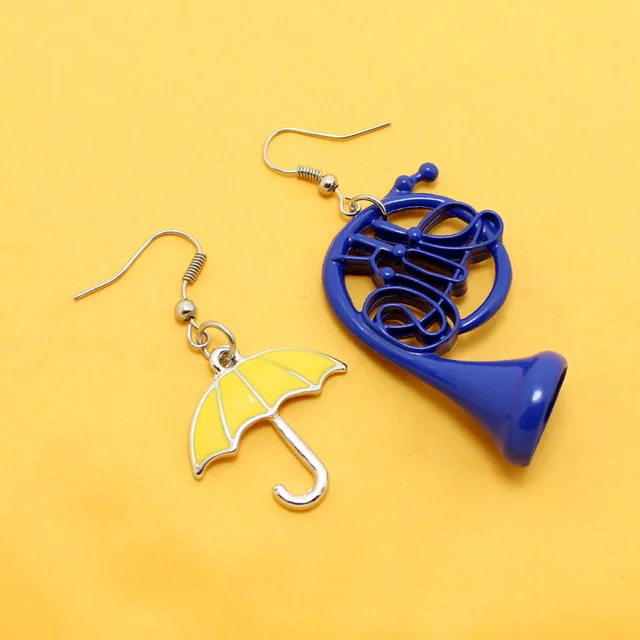 Suit Up Himym How I Met Your Mother Yellow Umbrella Blue Suit Up Himym How I Met Your Mother Yellow Umbrella Blue French Horn Dangle