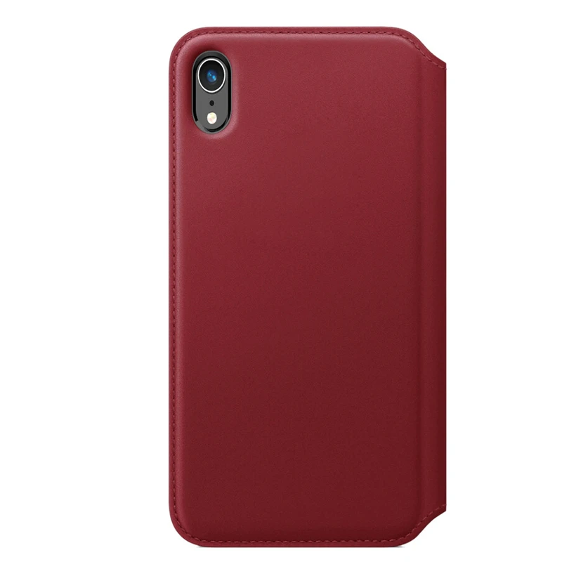 Мобильный из искусственной кожи для телефона чехол-футляр на магните для iPhone XR 6,1 дюймов практичный свежий милый флип-бумажник чехол Высокое качество A20