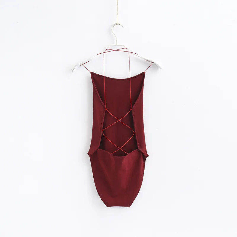 Sexy Top Slim Small Vest Women Summer Europe America Halter Tops Femme Fashion Camisole Cropped Feminino 2020 Designer Shirts