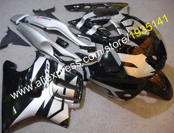 

For Honda CBR600 F3 97-98 CBR-600 F3 1997-1998 CBR 600F3 Silver Black Cowling Motorbike Fairings (Injection molding)
