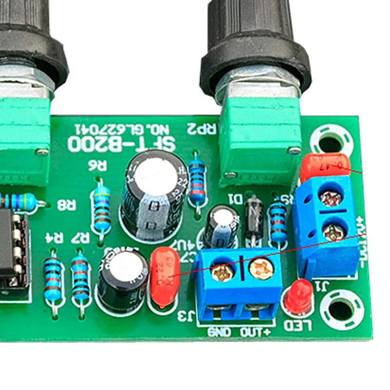 С фильтром нижних частот NE5532 басовый сабвуфер с тональнным балансом предусилитель доска DC 10 V-24 V A9-008