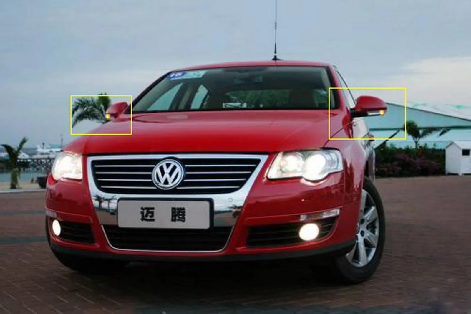 ANGRONG 2x переднее крыло зеркало поворотный сигнал лампы для VW MK5 Golf Passat EOS Jetta