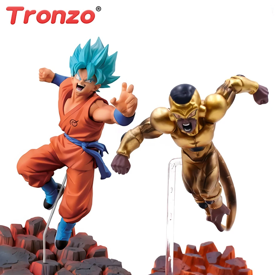 Tronzo アクションフィギュアドラゴンボール超悟空フリーザフィギュアモデルおもちゃドラゴンボール映画黄金フリーザ置物ドロップシップ アクション トイ フィギュア Aliexpress