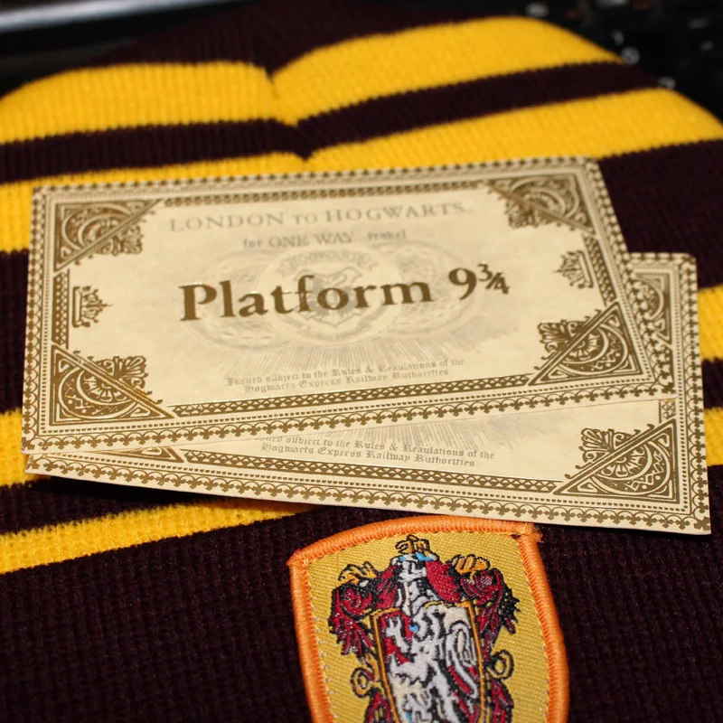 

1 Pcs Harri Potter Hogwarts London Express Replica Train Ticket Bookmark Student stationery gift