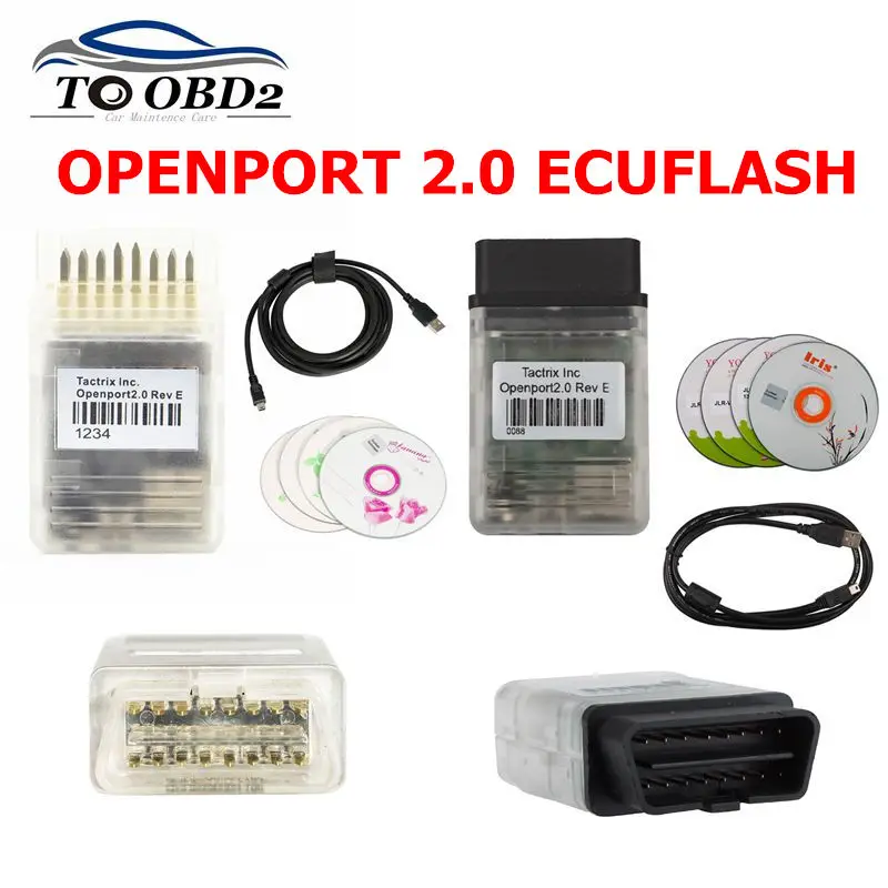 

Newest Tactrix Inc. OpenPort 2.0+ECUFLASH Auto ECU Chip Tuning Tool J2534 Works Techstram/JLR PRO For Toyota/Landrover/Jaguar