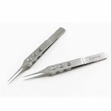 Тонкий неинвазивный вазоспазм 11 см прямой заостренный отверстие Скорпион сосудистая головка 0,3 мм микроскопический без повреждений пинцет