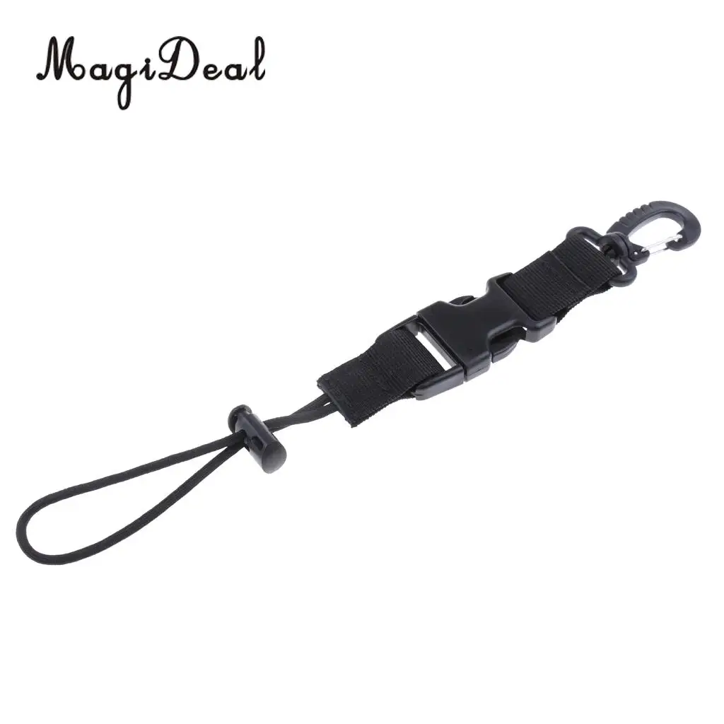 MagiDeal Scuba Diving Lanyard Dive Camera Torch Holder Strap Quick Release Buckle