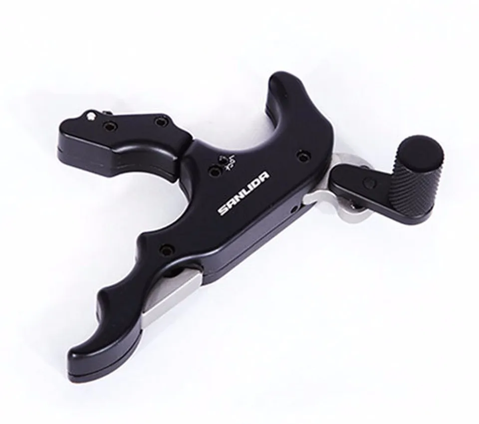 

New High Quality 4 Fingers Compound Bow Release Aid for Archery Hunting