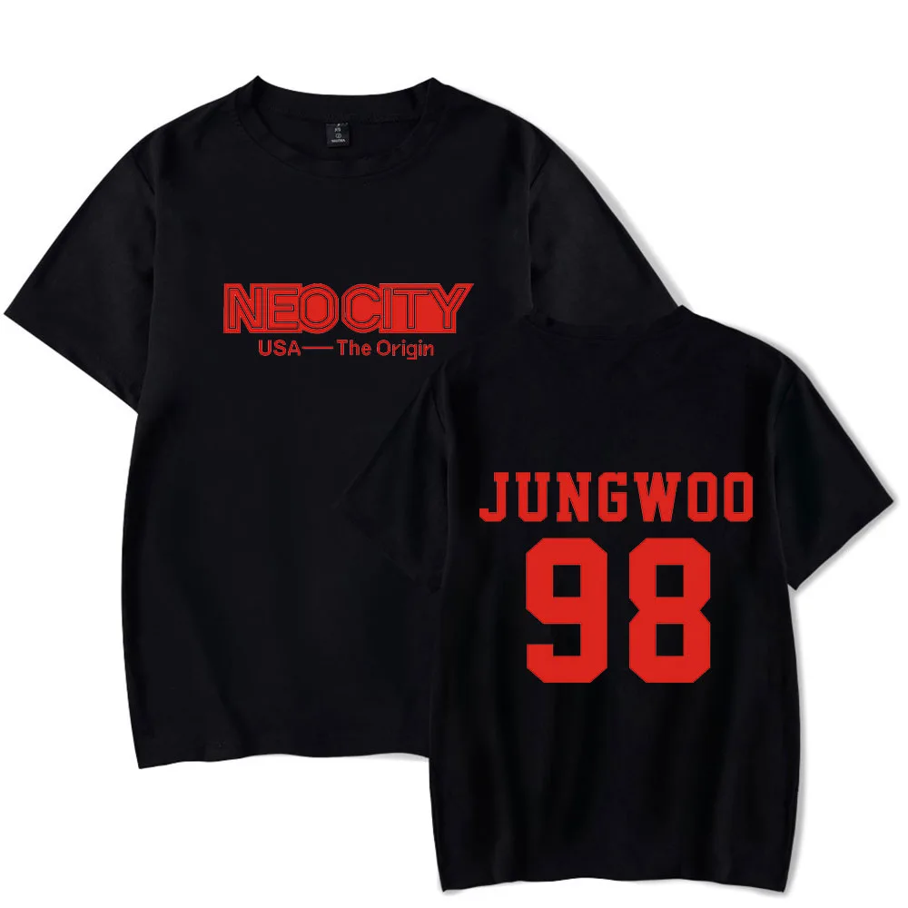 KPOP NCT127 футболка NCT U 127 новый альбом YUTA MARK JUNGWOO Корейская уличная одежда в стиле хип