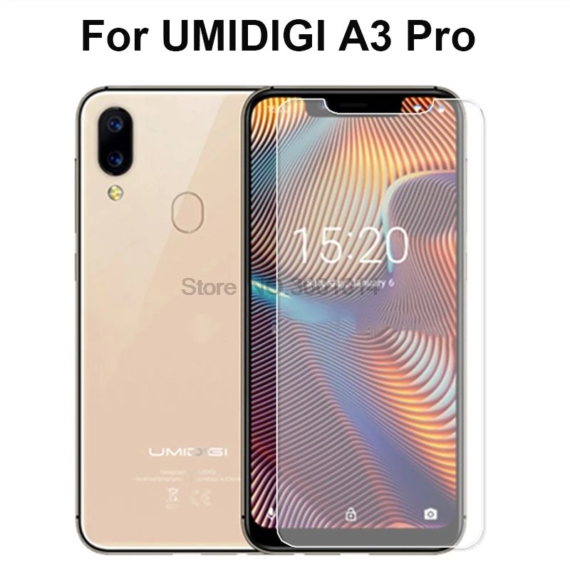 

5Pcs Anti-Scratch Protective Smartphone Front Film For UMIDIGI A3 Screen Protector Tempered Glass For UMIDIGI A3 Pro Glass Cover