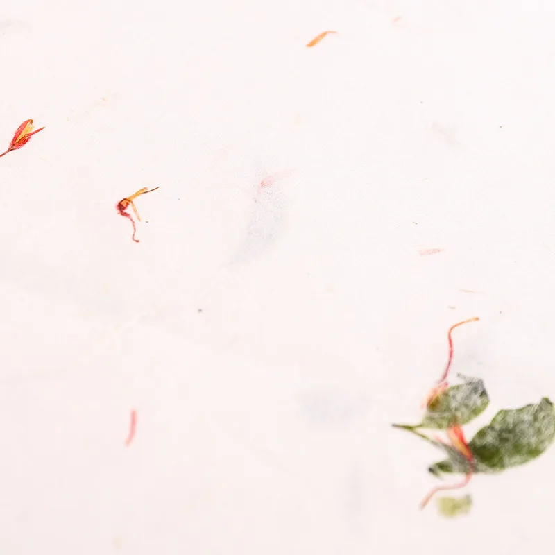 Маленький размер ручной работы китайская бумага для каллиграфии волокно Xuan бумага для письма Xuan Zhi бумага для ручного творчества цветы и чайные листья