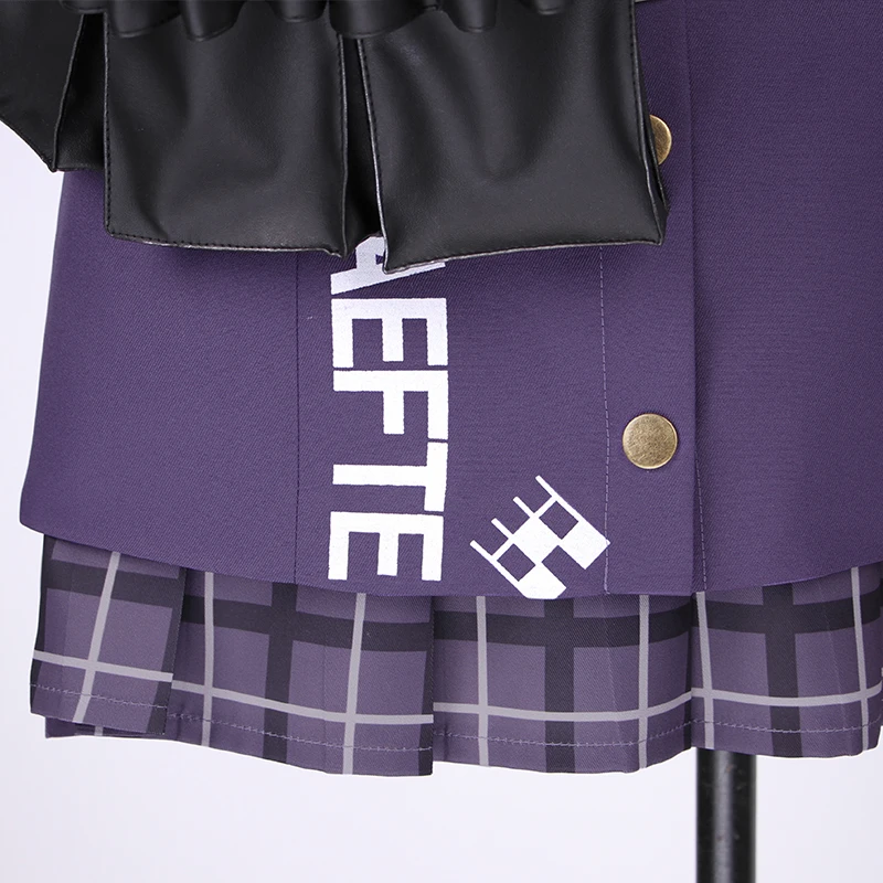 Новое поступление игры для девочек Frontline HK416 Косплэй костюм девушки фиолетовый битва костюм Хэллоуин карнавал форма полный комплект индивидуальный заказ