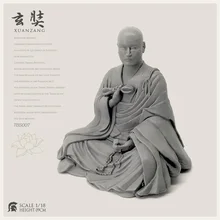 1/18 Resin Figure Senior Monk Xuan Zang Jianzhen Resin Soldier(60-80mm) Tbs007 1/18 Resin Figure Senior Monk Xuan Zang Jianzhen Resin Soldier(60-80mm) Tbs007