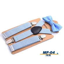 Braces Elastic Boys Suspender Bowties Set For Children Wedding Bowties Suspenders Baby Kids Polka Dots Bow Ties braces kids