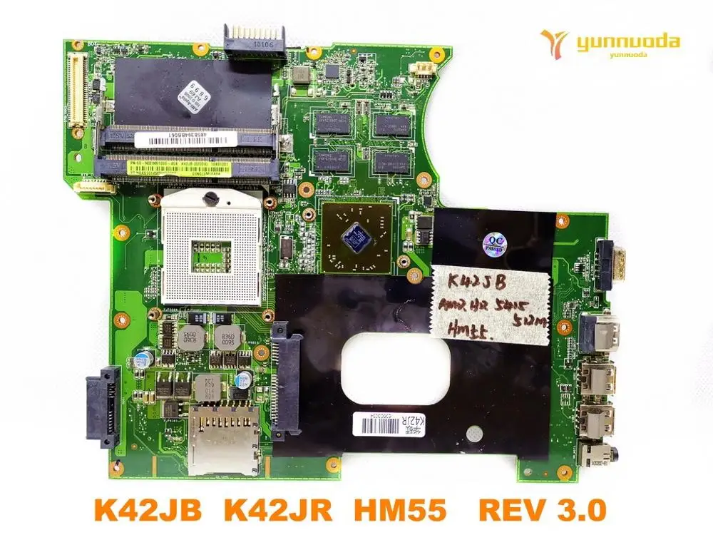 Оригинальная материнская плата для ноутбука ASUS K42JB K42JR HM55 REV 3 0 протестирована