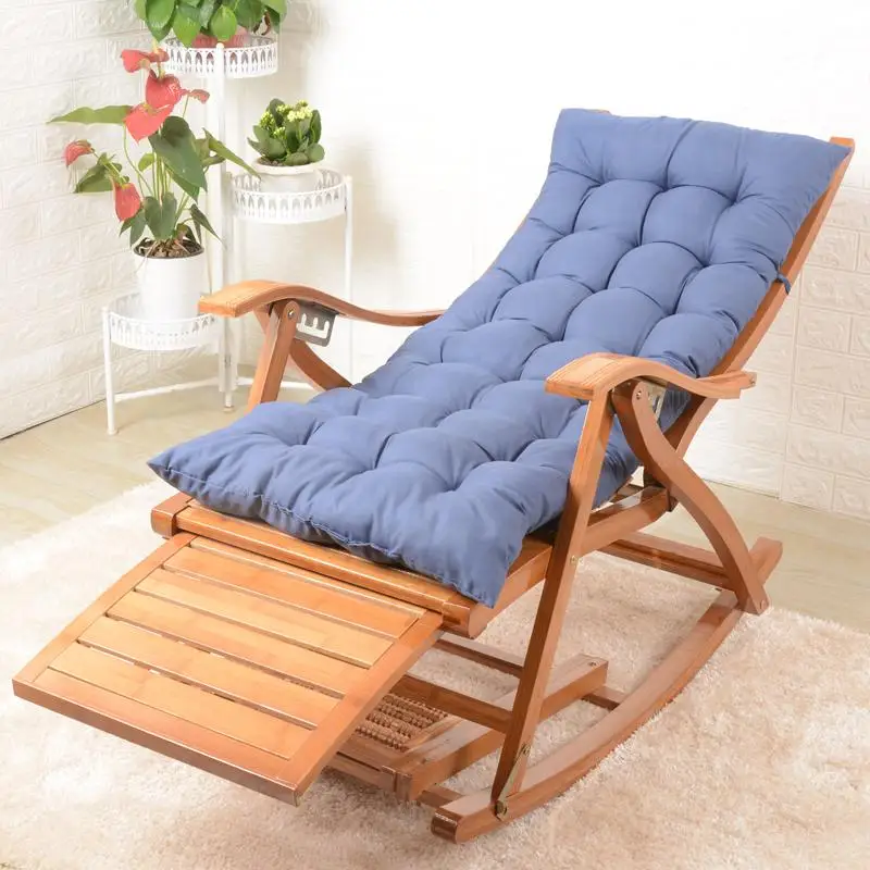 Бамбуковое кресло-качалка, складное кресло для обеда, кресло-качалка для взрослых, легкое кресло для дома, для пожилых людей, балконное кресло из цельного дерева - Цвет: Style 4