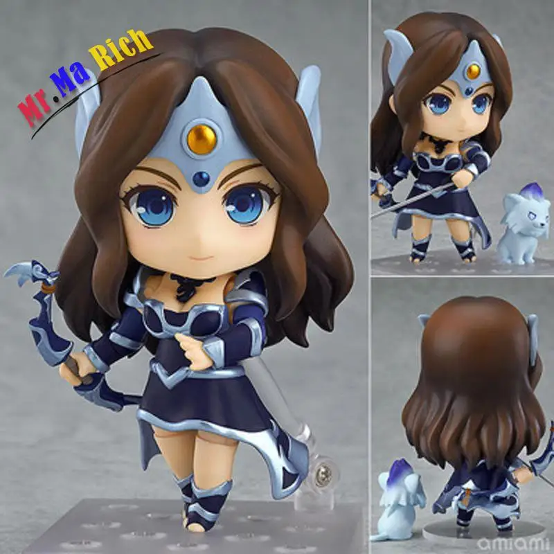  Nendoroid 614 10 cm Kawaii Carino Dota 2 dota2 Gioco Mirana Nightshade POM Carattere Azione PVC Fig