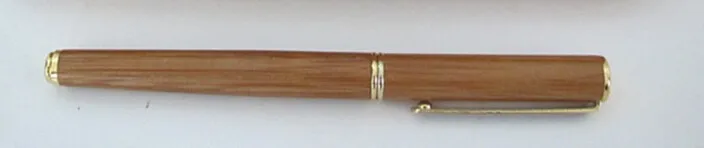 Bamboo pen+ Бамбук ящик для канцелярских подарок/канцелярские принадлежности/логотип компании/школа использования, Может гравировки логотип на них