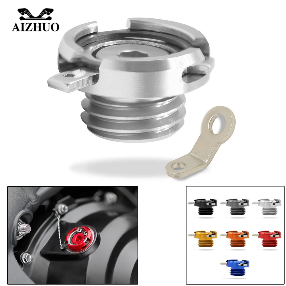 M20*2.5 Motorcycle For Honda CBR929RR CBR600RR CBR954RR CB1000R kawasaki Z800 Z1000 Engine Oil Filler Cup Cap Reservoir Cup
