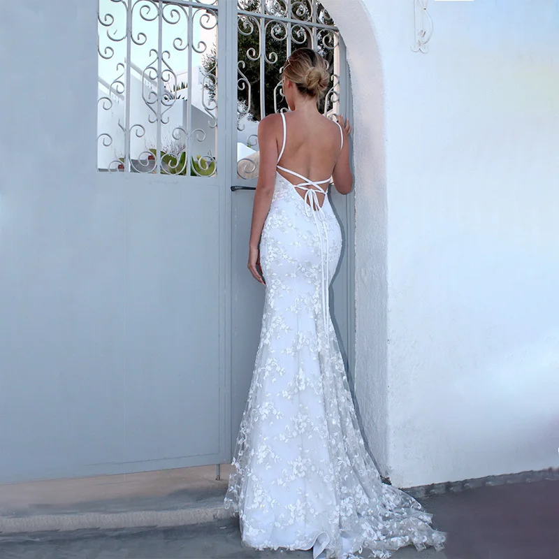 Summer-White-lace-long-dress-Bohemian-Low-Back-Backless-Open-Back-Dress-Mermaid-Dresses-Female-vestidos (3)