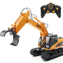 Rc грузовик 1:10 дистанционного управления строительные грузовики rc захват древесины 15WD